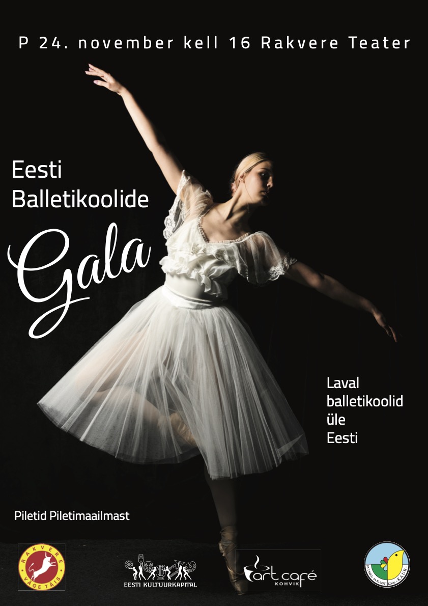 Eesti Balletikoolide Gala Getter K, 02/10/2024 - 12:32 Etendused