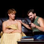 Foto Rakvere Teatri lavastusest "Tsikaadide aeg", fotograaf Kalev Lilleorg