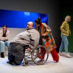 Foto Rakvere Teatri lavastusest "Vaal", fotograaf Kalev Lilleorg