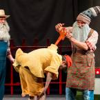 Foto Rakvere Teatri lavastusest "Päkapikkude parim puhkus", fotograaf Kalev Lilleorg