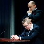 Foto Rakvere Teatri lavastusest "Kramer Krameri vastu", fotograaf Kalev Lilleorg