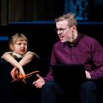 Foto Rakvere Teatri lavastusest "Kramer Krameri vastu", fotograaf Kalev Lilleorg