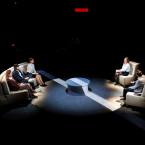 Foto Rakvere Teatri lavastusest "Pimekaader", fotograaf Kalev Lilleorg