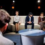 Foto Rakvere Teatri lavastusest "Pimekaader", fotograaf Kalev Lilleorg