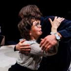 Foto Rakvere Teatri lavastusest "Pimekaader", fotograaf Kalev Lilleorg