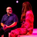Foto Rakvere Teatri lavastusest "Vöötrada", fotograaf Kalev Lilleorg 